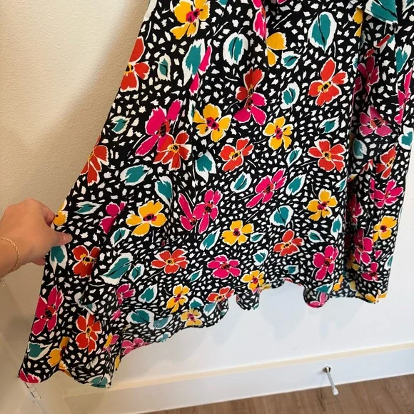 Topshop Multicolor Floral Pinafore Dress - Picture 6 of 11